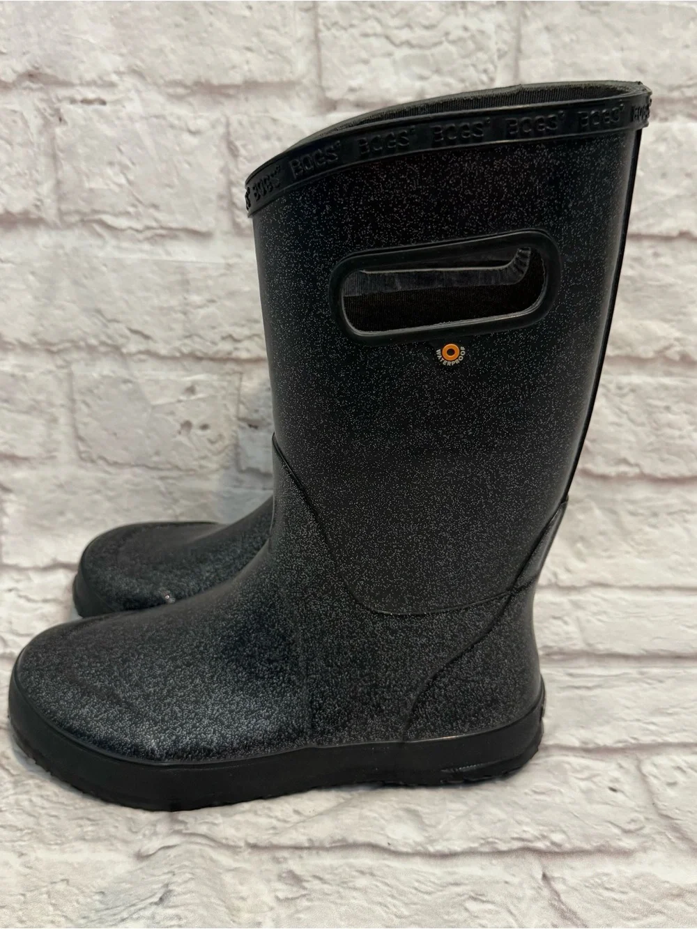 Bogs Glitter Rain Boots girls size 5